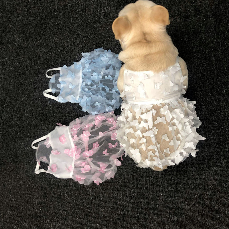 Pet Dog Breathable Anti-shedding Satin Skirt