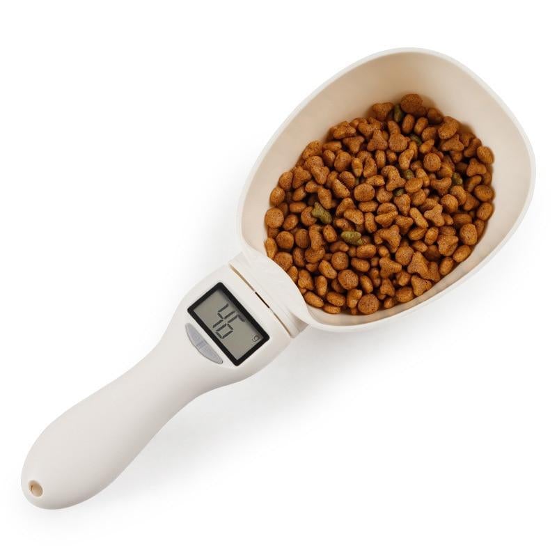 electronic pet food scale cup measuring scoop