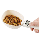 electronic pet food scale cup measuring scoop